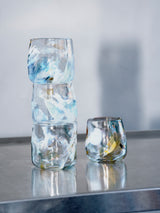 Mundblæst vandglas fra Lærke Laura