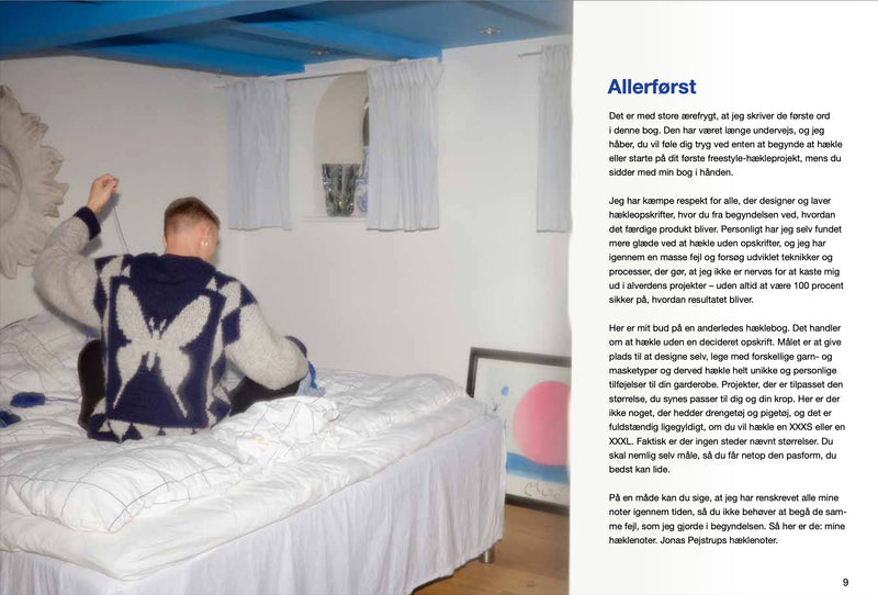 Hæklenoter bog af Jonas Pejstrup