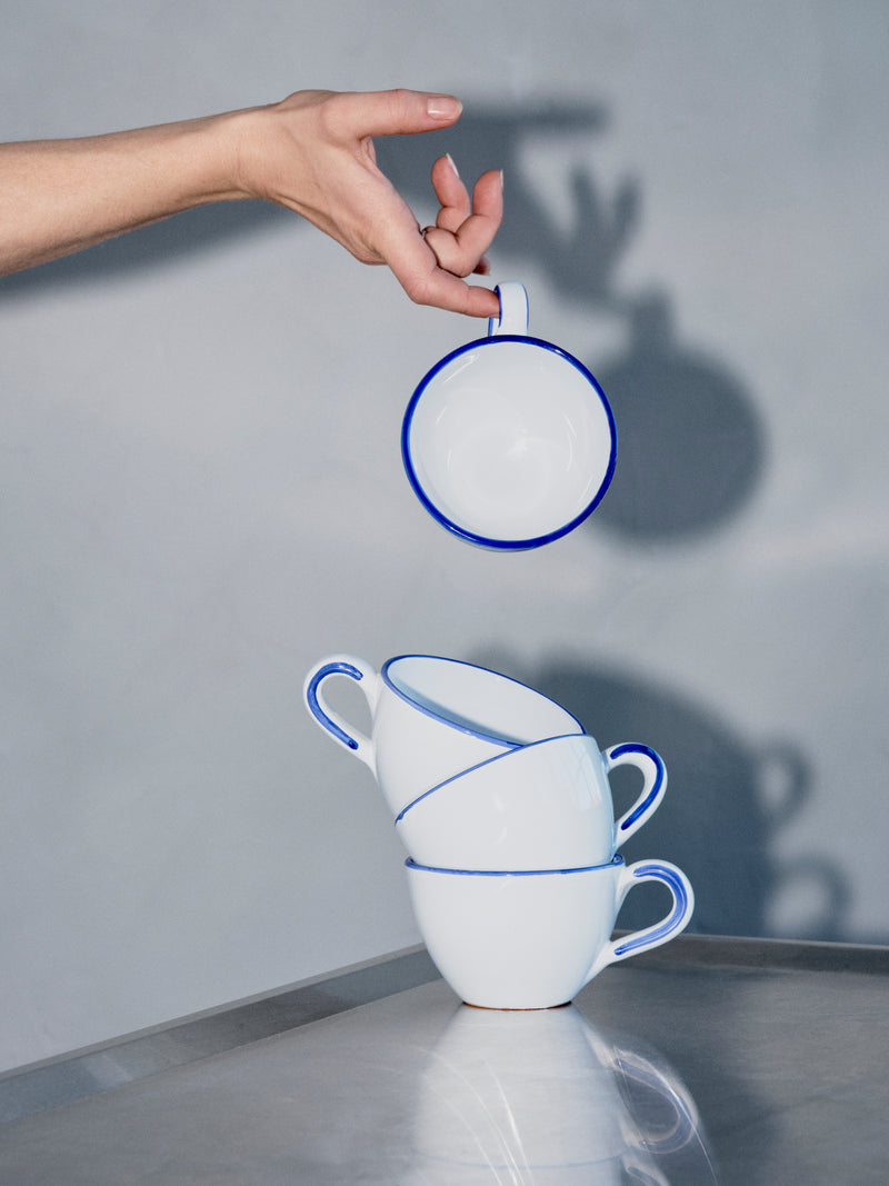 Kaffekop blå